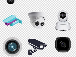 監(jiān)控?cái)z像頭與安防設(shè)備海報(bào)詳情頁(yè)素材 免扣PNG圖片與模板下載